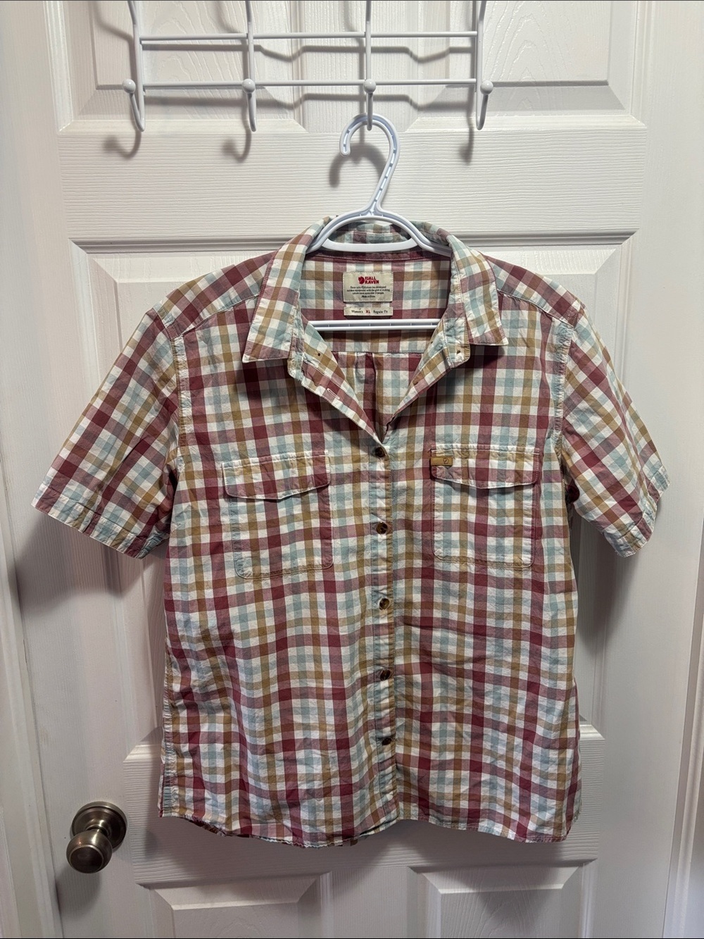 Fjallraven “Ovik” Short Sleeve Button Down Shirt